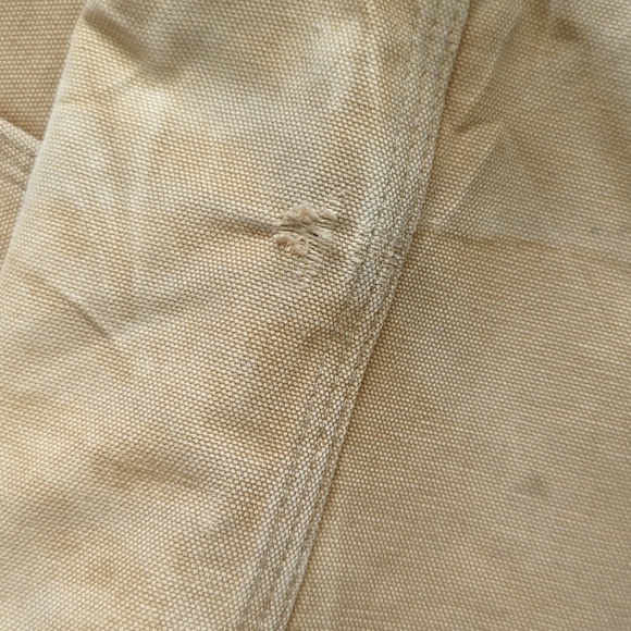 VTG Carhartt Trucker Jacket Blanket Lined Duck Canvas J09 BRN - Picture 13 of 14